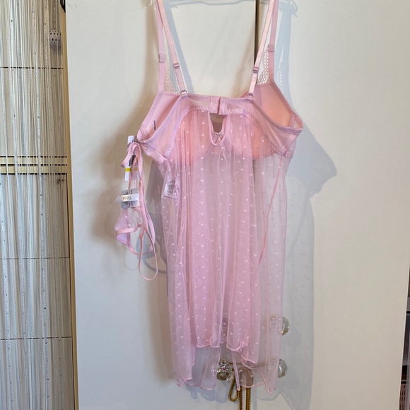 Flora Barbie Pink 2 Piece Baby Doll Set Size Small - Picture 5 of 16